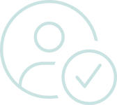 Circle User Circle Check Thin Full